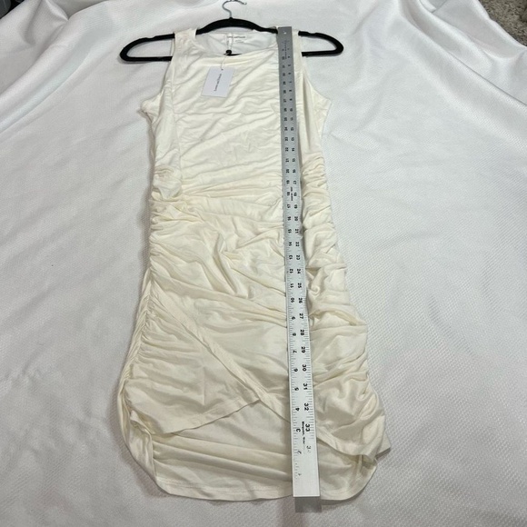 Lovers+Friends‎ Giovanni Off White Sleeveless Tank Dress - Picture 6 of 8